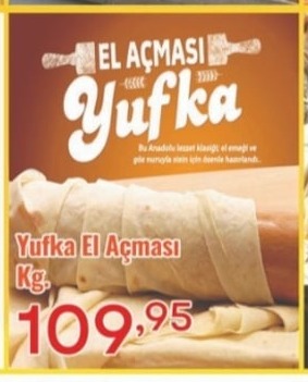 Yufka El Açması Kg