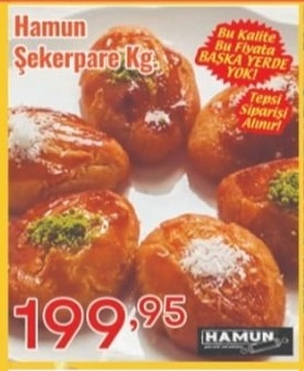 Hamun Şekerpare Kg
