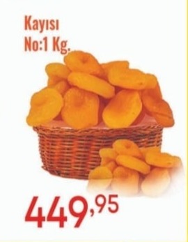 Kayısı No:1 1 Kg