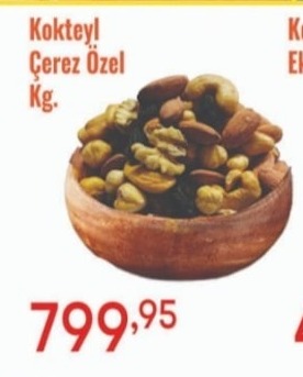 Kokteyl Çerez Özel Kg