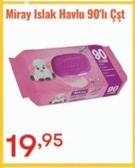 Miray Islak Havlu 90'Lı Çşt