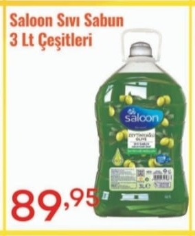 Saloon Sıvı Sabun 3 Lt Çeşitleri