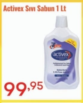 Activex Sıvı Sabun 1 Lt