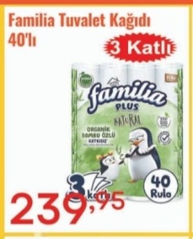 Familia Tuvalet Kağıdı 40'Lı