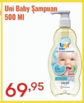 Uni Baby Şampuan 500 Ml