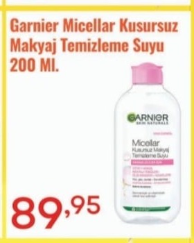 Garnier Micellar Kusursuz Makyaj Temizleme Suyu 200 Ml