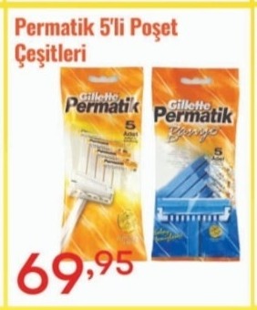 Permatik 5'Li Poşet Çeşitleri