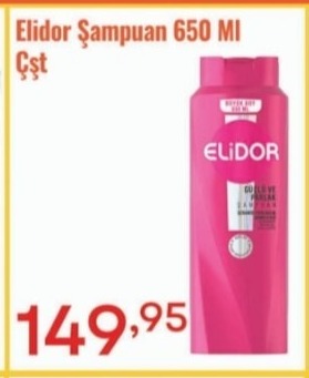 Elidor Şampuan 650 Ml Çeşitleri