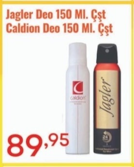 Jagler Deo 150 Ml Çşt Caldion Deo 150 Ml Çşt