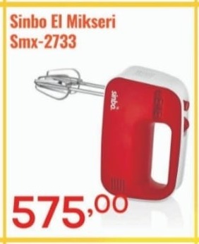 Sinbo El Mikseri Smx-2733