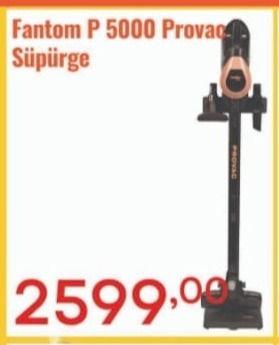 Fantom P 5000 Provac Süpürge