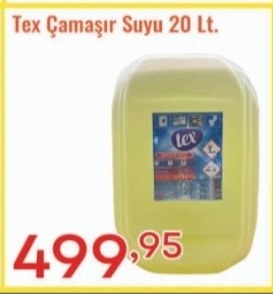 Tex Çamaşır Suyu 20 Lt.