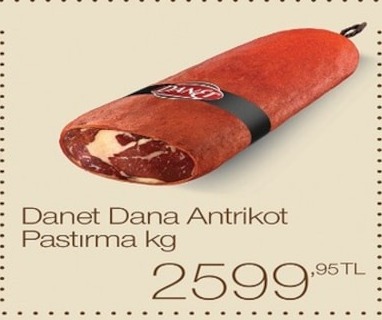 Danet Dana Antrikot Pastırma Kg