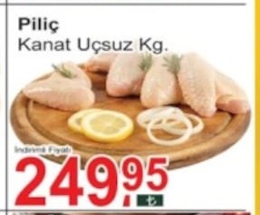 Piliç Kanat Uçsuz Kg