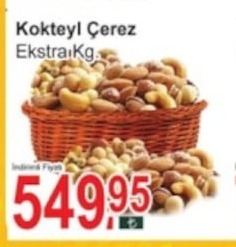 Kokteyl Çerez Ekstra Kg.