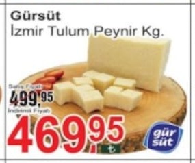 Gürsüt İzmir Tulum Peynir Kg