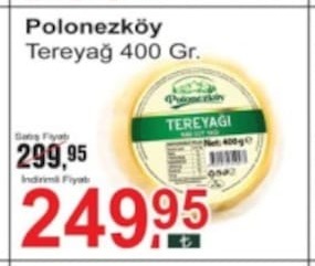 Polonezköy Tereyağ 400 Gr.
