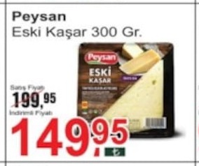 Peysan Eski Kaşar 300 Gr.