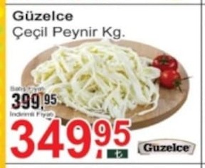 Güzelce Çeçil Peynir Kg.
