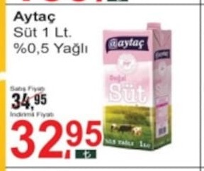 Aytaç Süt 1 Lt.