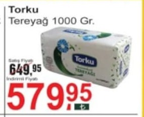 Torku Tereyağ 1000 Gr