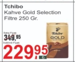 Tchibo Kahve Gold Selection Filtre 250 Gr.