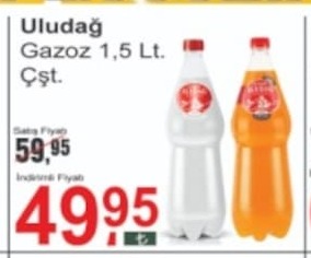 Uludağ Gazoz 1,5 Lt.