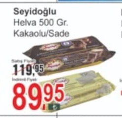 Seyidoğlu Helva 500 Gr