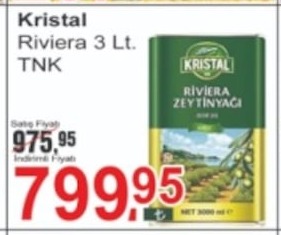 Kristal Riviera 3 Lt Tnk