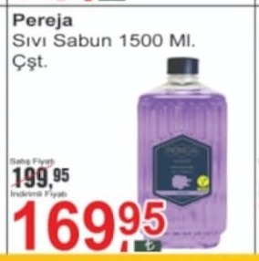 Pereja Sıvı Sabun 1500 Ml