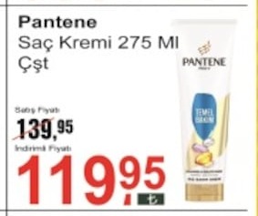 Pantene Saç Kremi 275 Ml Çşt