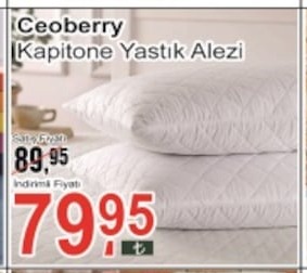 Ceoberry Kapitone Yastık Alezi