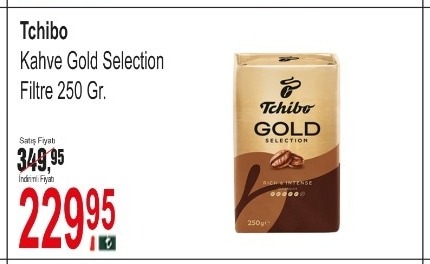 Tchibo Kahve Gold Selection Filtre 250 Gr.