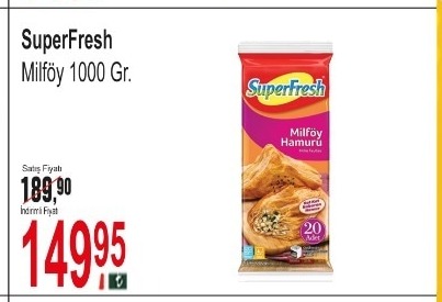 Superfresh Milföy 1000 Gr.