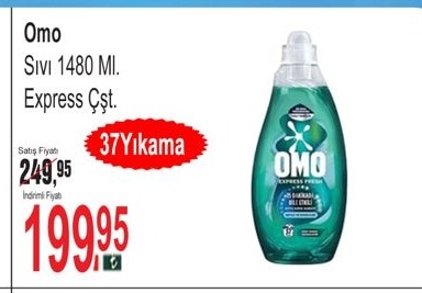 Omo Sıvı 1480 Ml. Express Çşt.