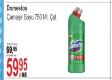 Domestos Çamaşır Suyu 750 Ml.