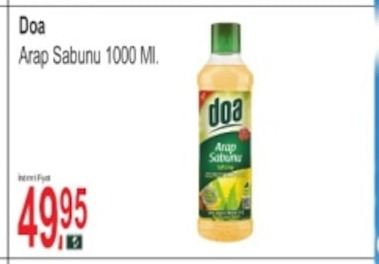 Doa Arap Sabunu 1000 Ml.