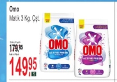 Omo Matik 3 Kg. Ççt