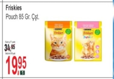 Friskies Pouch 85 Gr. Çst.