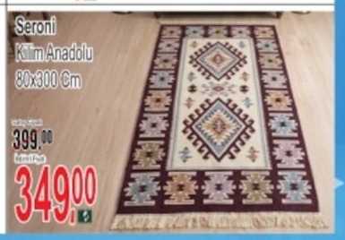 Seroni Kilim Anadolu 80X300 Cm