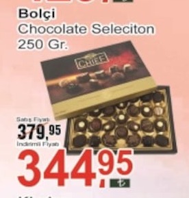 Bolçi Chocolate Selection 250 Gr.