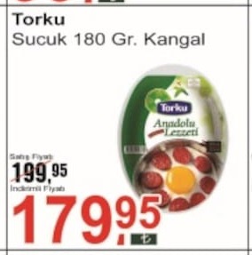 Torku Sucuk 180 Gr. Kangal