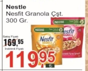 Nestle Nesfit Granola Çıtır 300 Gr