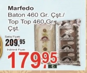 Marfedo Baton/Top Top Çıtır 460 Gr.