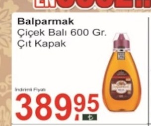 Balparmak Çiçek Balı 600 Gr.