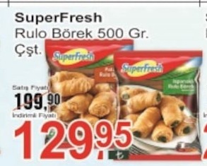 Superfresh Rulo Börek 500 Gr.