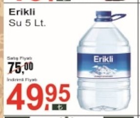 Erikli Su 5 Lt.