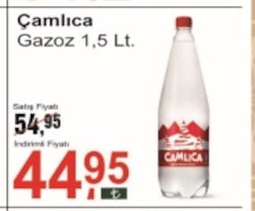 Çamlıca Gazoz 1,5 Lt.