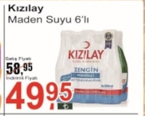 Kızılay Maden Suyu 6'Lı