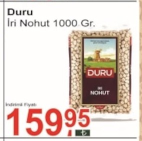 Duru İri Nohut 1000 Gr.